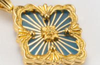 [⭐Hinora Jewelry] B.C.L SMALL SIZE  ENAMEL NECKLACE（Various colors)