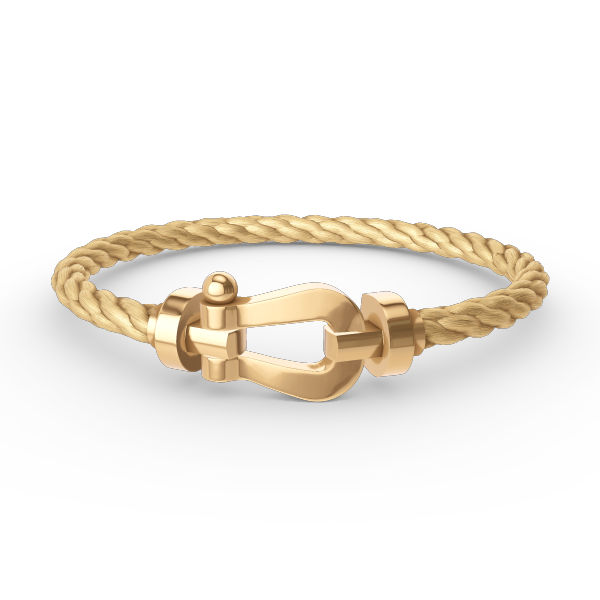 [⭐Hinora Jewelry]FORCE LARGE HORSESHOE NO DIAMOND BRACELET GOLD