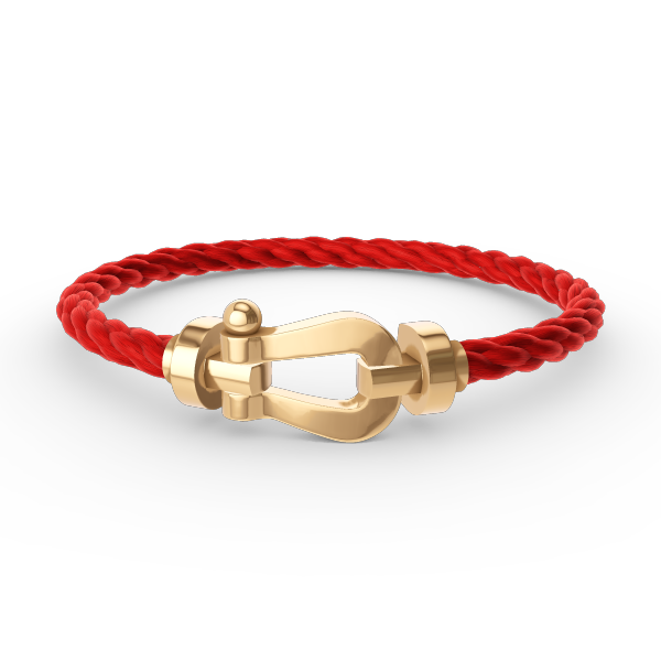[⭐Hinora Jewelry]FORCE LARGE HORSESHOE NO DIAMOND BRACELET GOLD