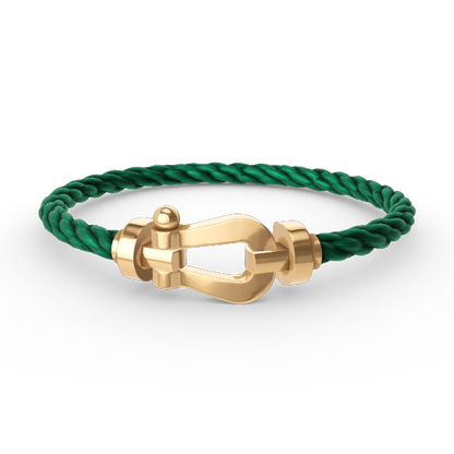 [⭐Hinora Jewelry]FORCE LARGE HORSESHOE NO DIAMOND BRACELET GOLD