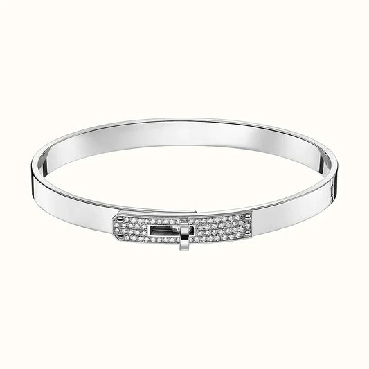 [⭐Hinora Jewelry]KELLY SILVER DIAMOND BRACELET
