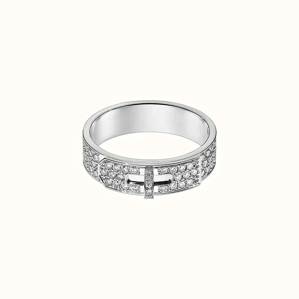 [⭐Hinora Jewelry]KELLY SILVER DIAMOND RING