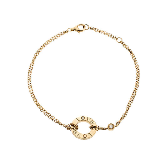 [⭐Hinora Jewelry]LOVE BRACELET 2 DIAMOND