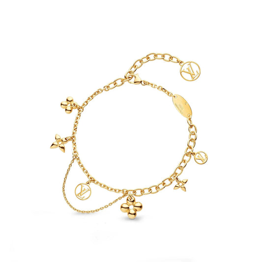 [⭐Hinora Jewelry]BLOOMING PINK GOLD MOP BRACELET