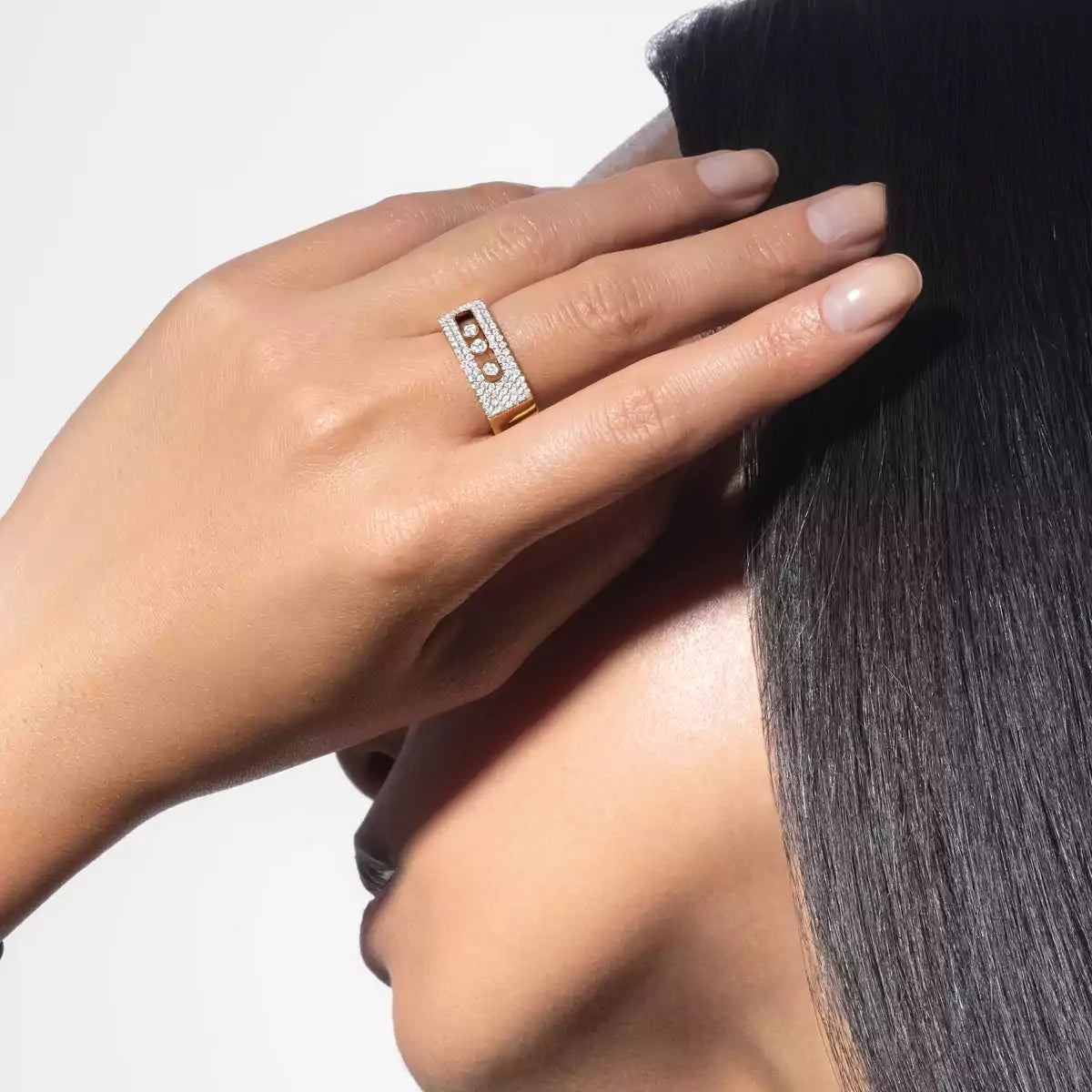 [⭐Hinora Jewelry] Move Noa Diamond Pave_ Ring