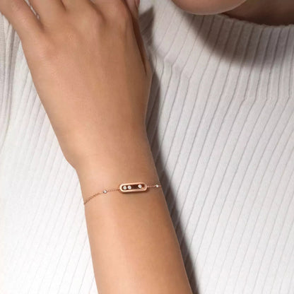 [⭐Hinora Jewelry]Baby Move Diamond Bracelet
