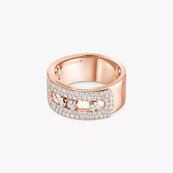 [⭐Hinora Jewelry] Move Noa Diamond Pave_ Ring