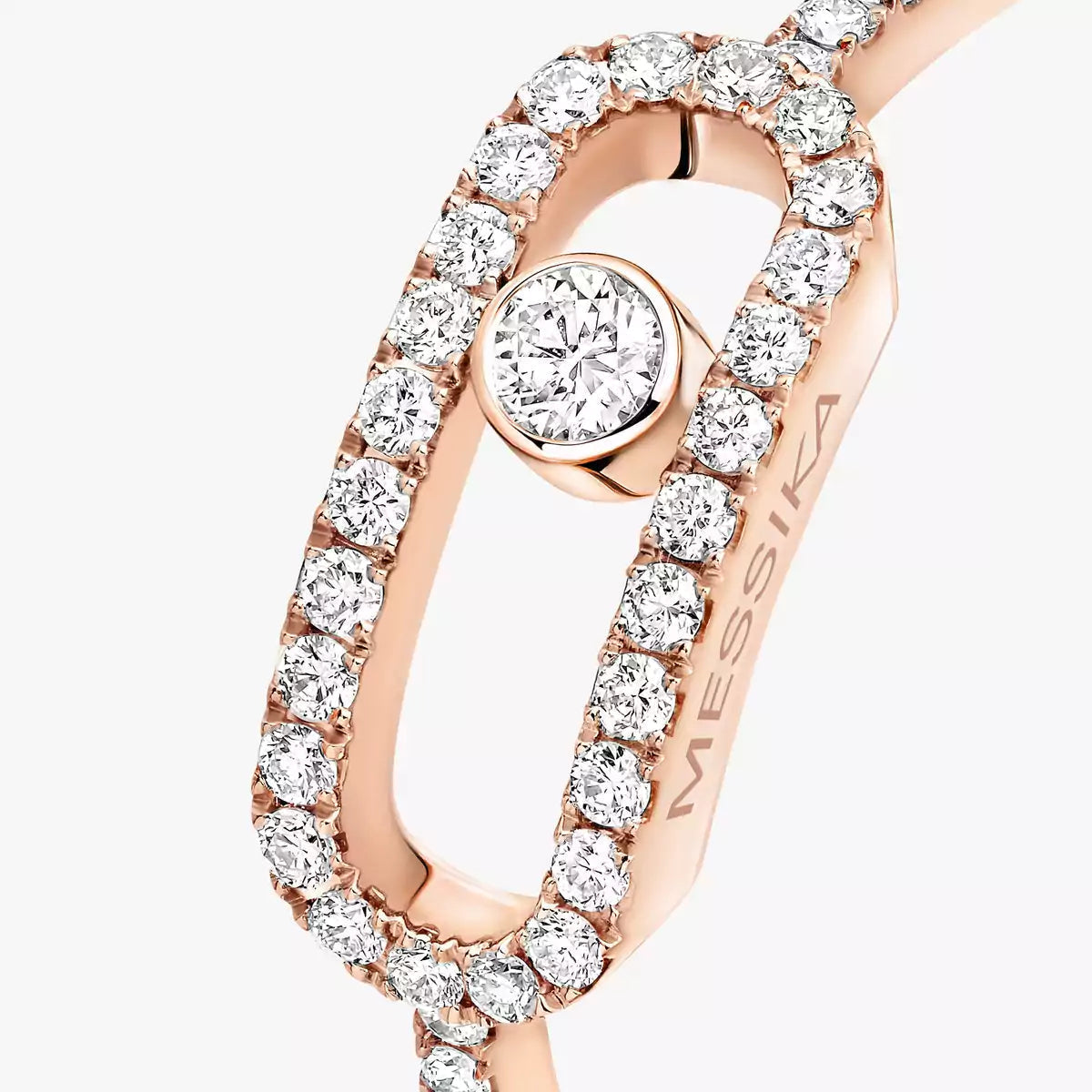 [⭐Hinora Jewelry]Move Uno Diamond Ring in Gold