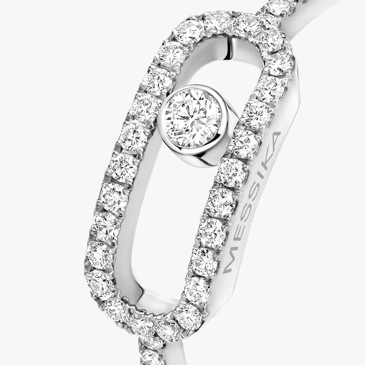 [⭐Hinora Jewelry]Move Uno Diamond Ring in Gold