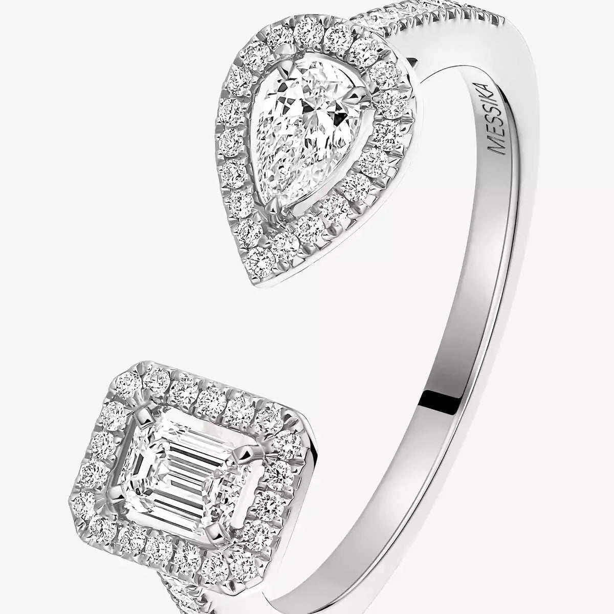 [⭐Hinora Jewelry]My Twin Toi Gold Diamond Ring
