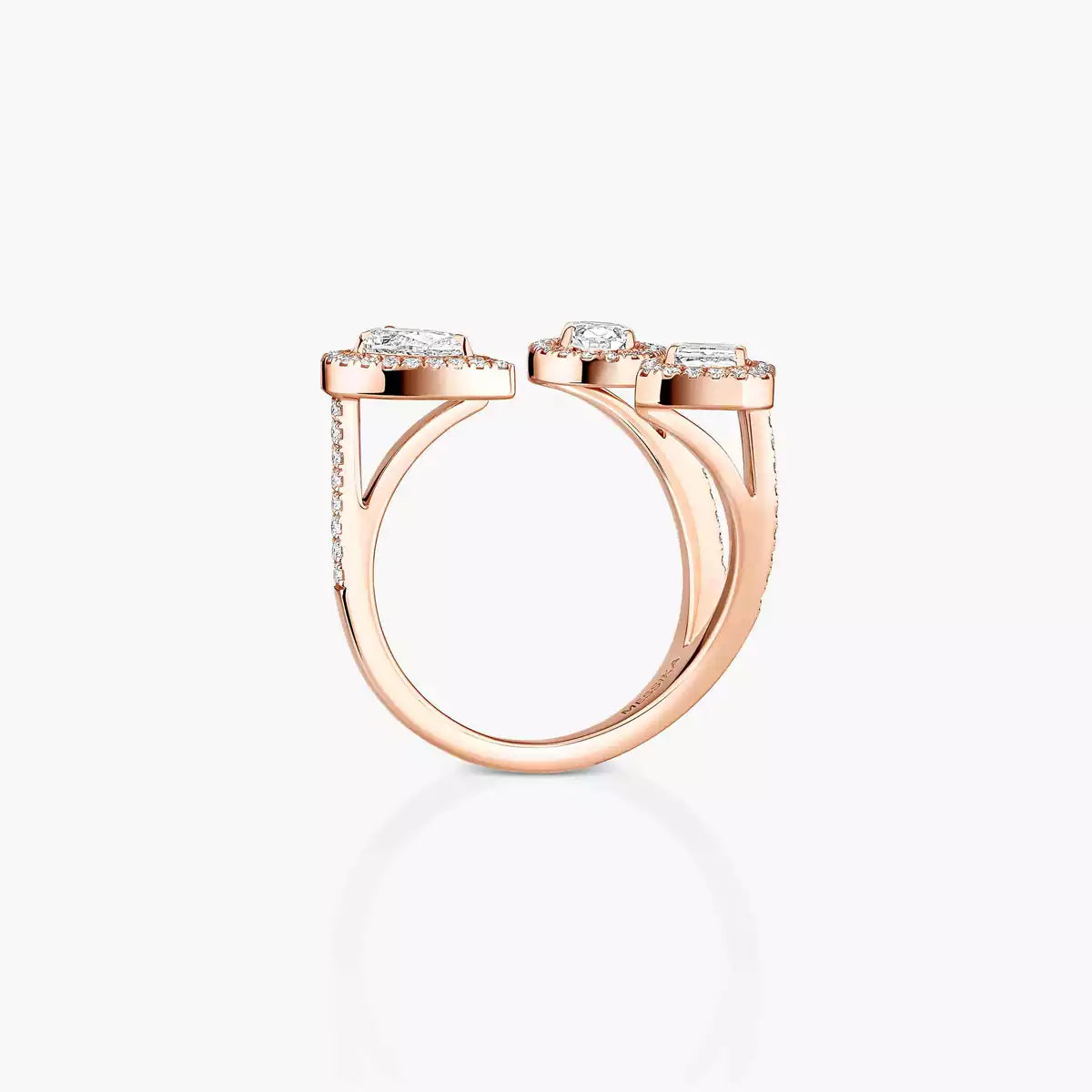 [[⭐Hinora Jewelry] Diamond Ring 0,25ct My Twin Trilogy