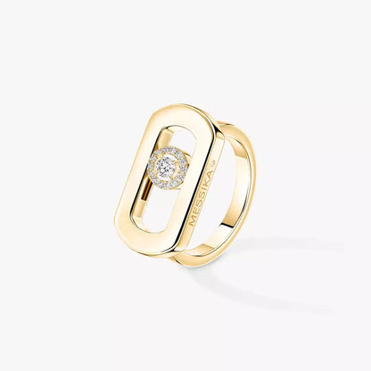[⭐Hinora Jewelry]So Move Diamond Ring