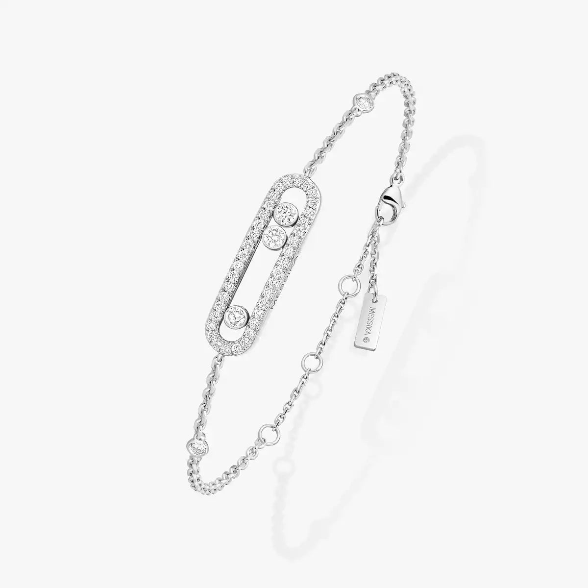 [⭐Hinora Jewelry]Pavé Baby Move Diamond Bracelet