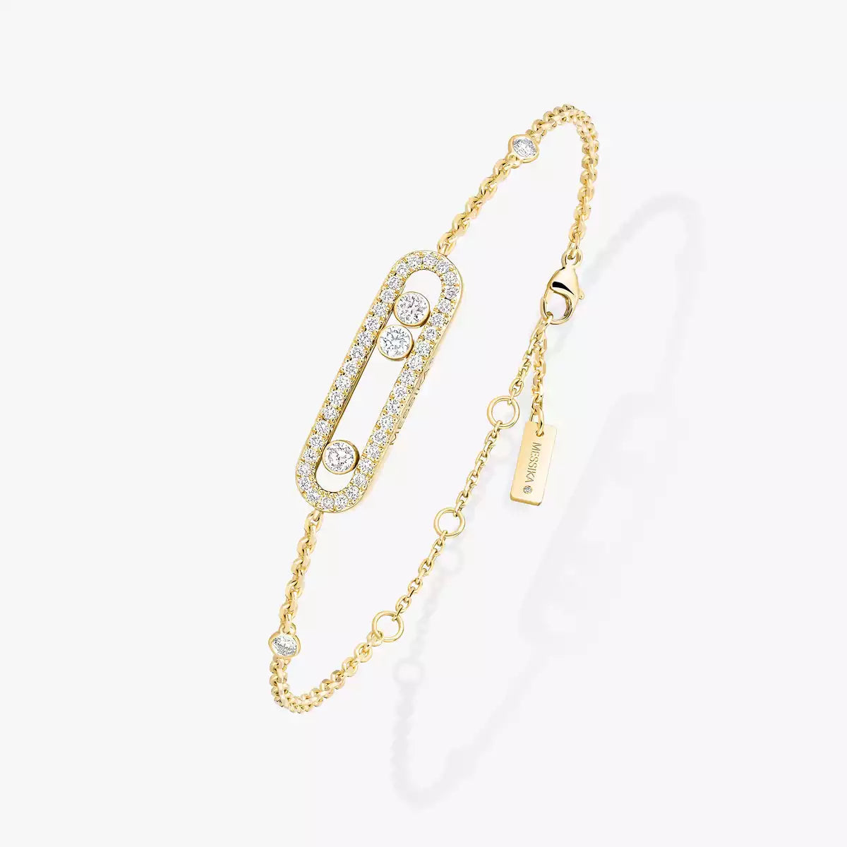 [⭐Hinora Jewelry]Pavé Baby Move Diamond Bracelet