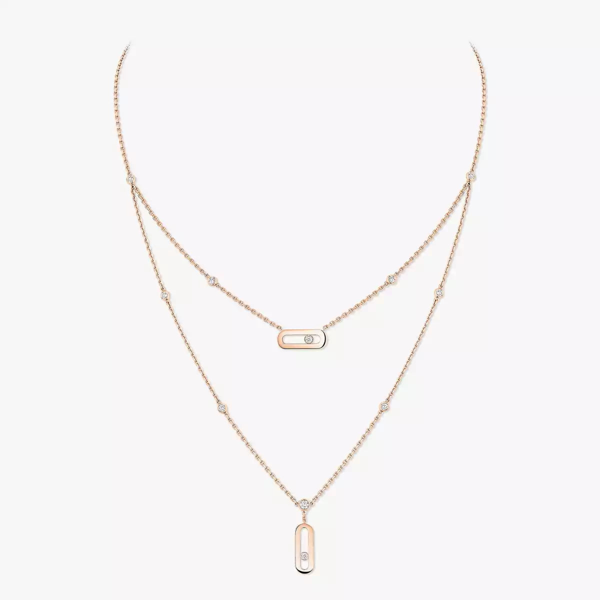 [⭐Hinora Jewelry] Move Uno Diamond Necklace