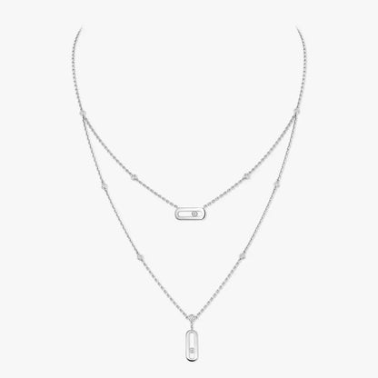 [⭐Hinora Jewelry] Move Uno Diamond Necklace