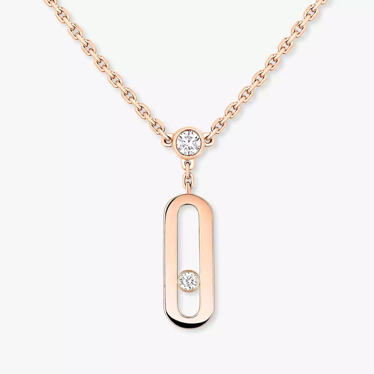 [⭐Hinora Jewelry] Move Uno Diamond Necklace