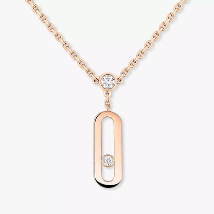 [⭐Hinora Jewelry] Move Uno Diamond Necklace