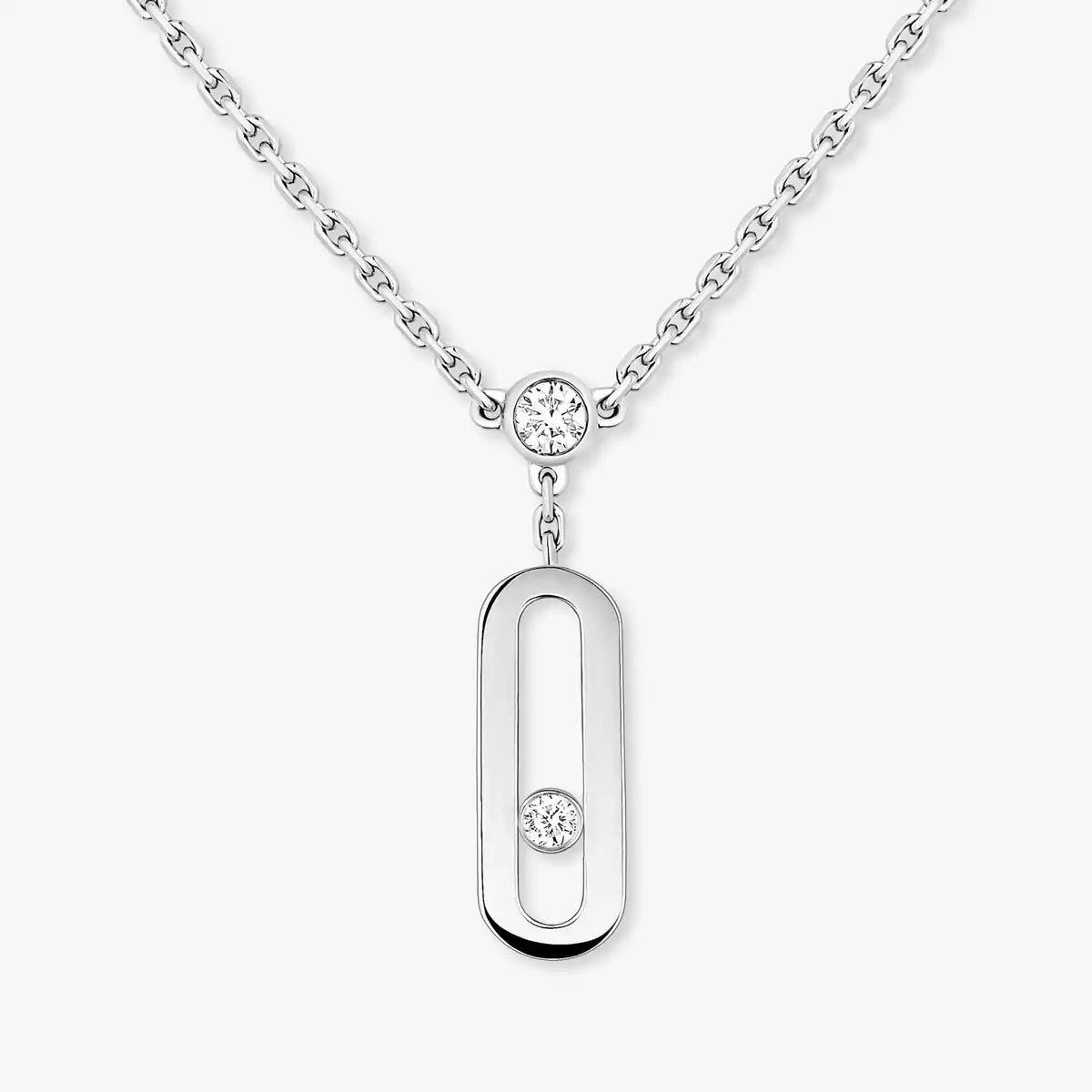 [⭐Hinora Jewelry] Move Uno Diamond Necklace