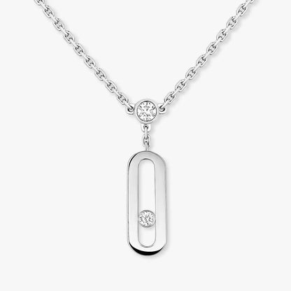 [⭐Hinora Jewelry] Move Uno Diamond Necklace