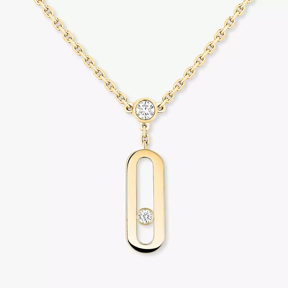 [⭐Hinora Jewelry] Move Uno Diamond Necklace