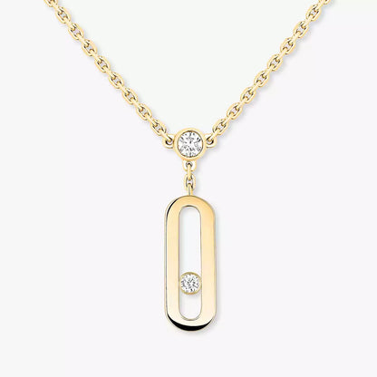 [⭐Hinora Jewelry] Move Uno Diamond Necklace