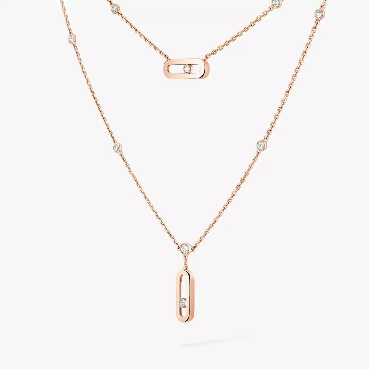 [⭐Hinora Jewelry] Move Uno Diamond Necklace