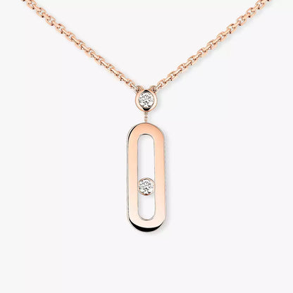 [⭐Hinora Jewelry] Move Uno Gold Diamond Long Necklace