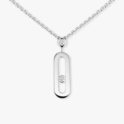 [⭐Hinora Jewelry] Move Uno Gold Diamond Long Necklace