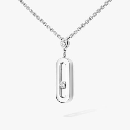 [⭐Hinora Jewelry] Move Uno Gold Diamond Long Necklace