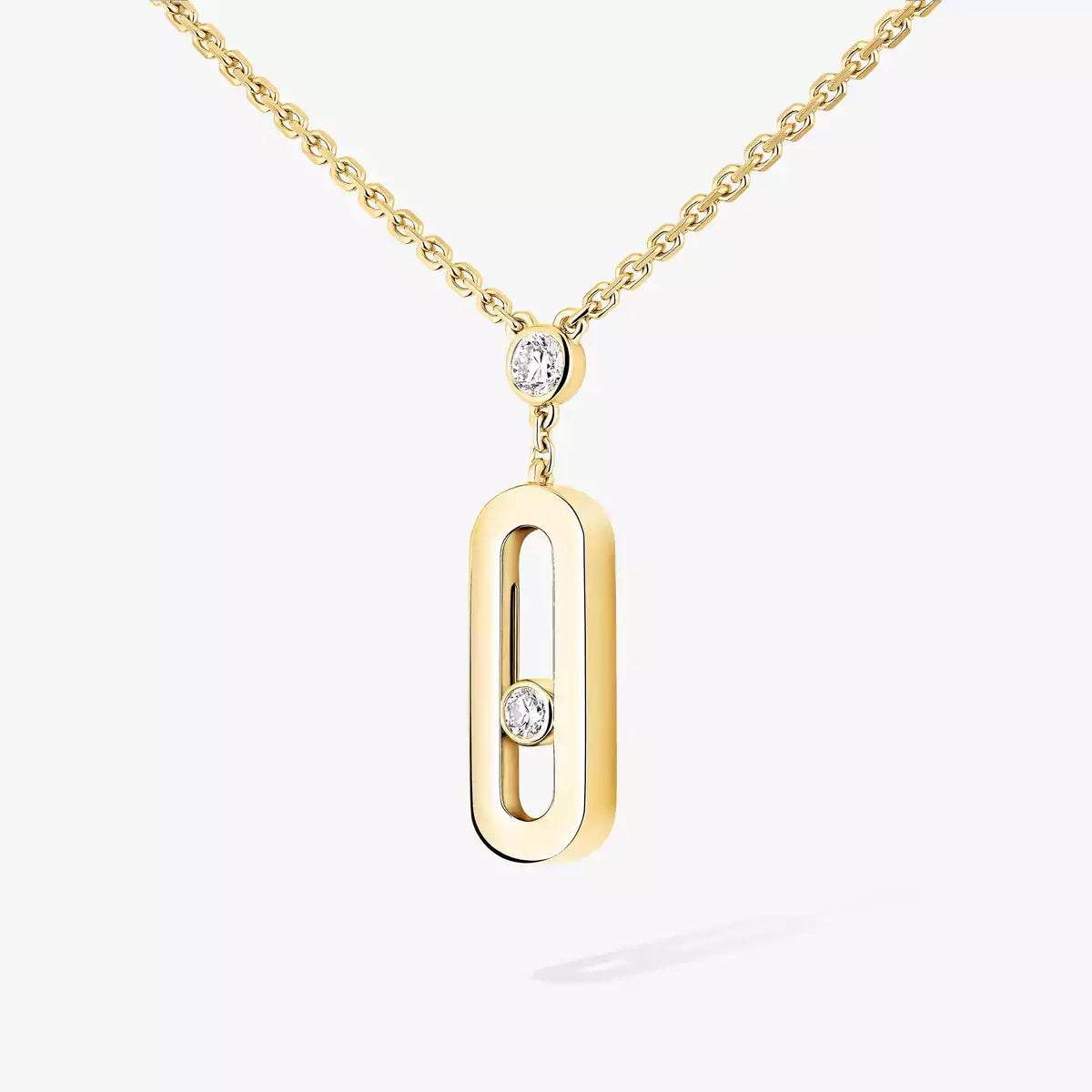 [⭐Hinora Jewelry] Move Uno Gold Diamond Long Necklace