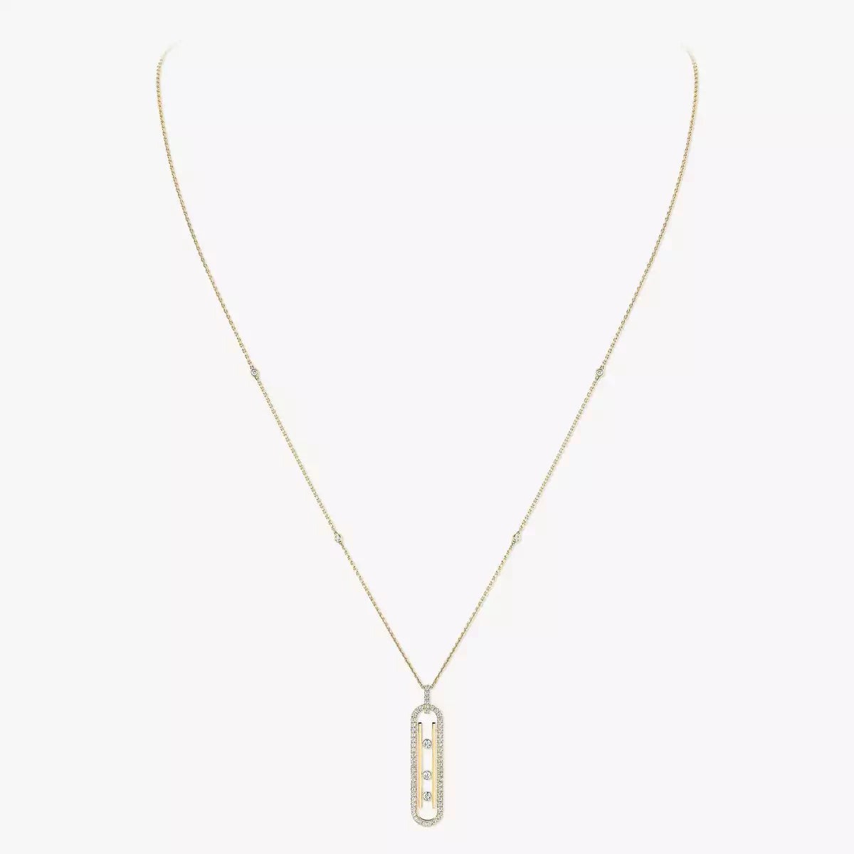 [⭐Hinora Jewelry]Diamond Necklace Move 10Th