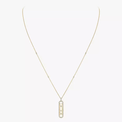 [⭐Hinora Jewelry]Diamond Necklace Move 10Th