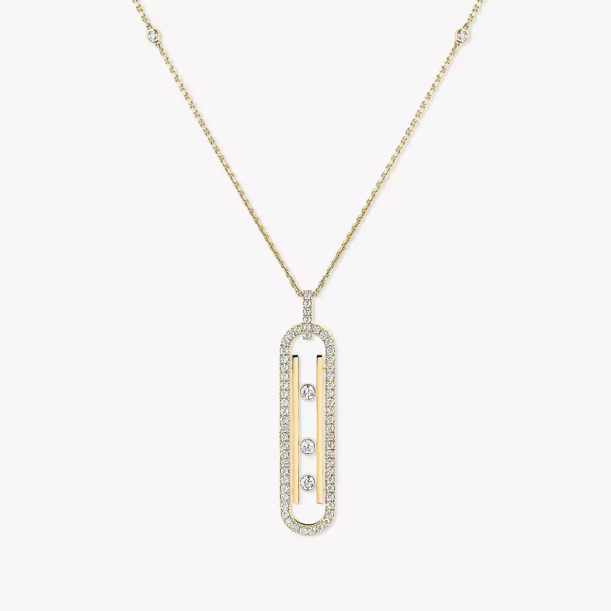 [⭐Hinora Jewelry]Diamond Necklace Move 10Th
