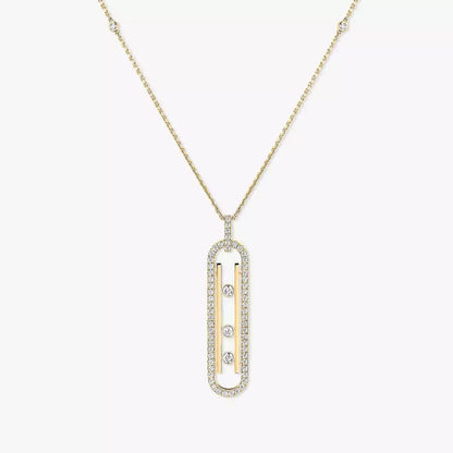 [⭐Hinora Jewelry]Diamond Necklace Move 10Th