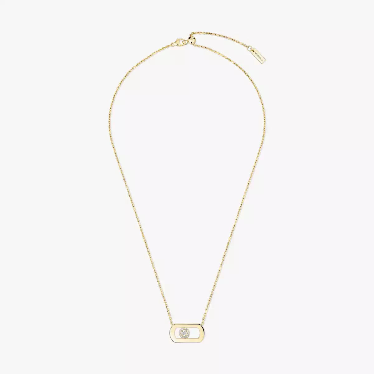 [⭐Hinora Jewelry]So Move Diamond Necklace in Gold