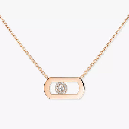 [⭐Hinora Jewelry]So Move Diamond Necklace in Gold