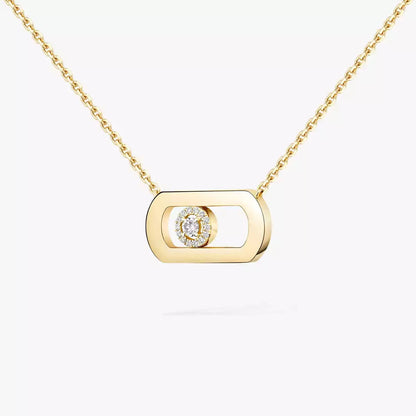 [⭐Hinora Jewelry]So Move Diamond Necklace in Gold