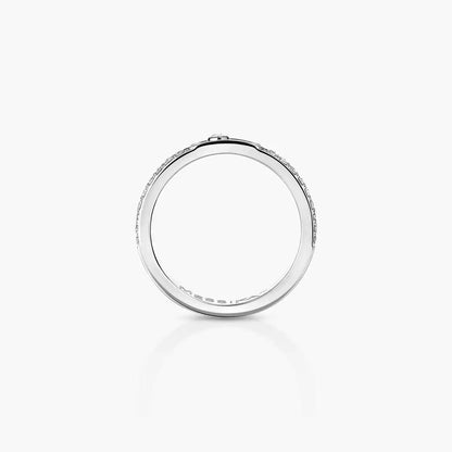 [⭐Hinora Jewelry]Move Joaillerie Pave_ Diamond Wedding Ring