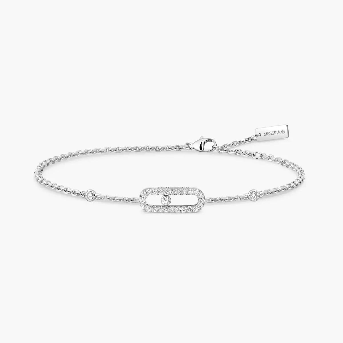 [⭐Hinora Jewelry]Move Uno Diamond Bracelet