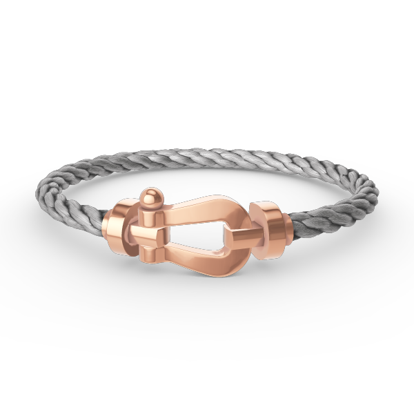 [⭐Hinora Jewelry]FORCE LARGE HORSESHOE NO DIAMOND BRACELET ROSE GOLD