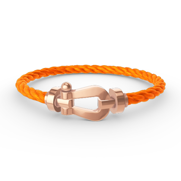 [⭐Hinora Jewelry]FORCE LARGE HORSESHOE NO DIAMOND BRACELET ROSE GOLD