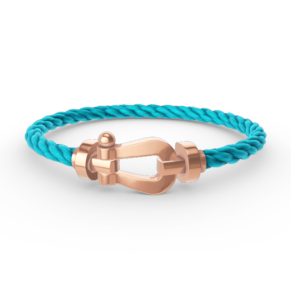 [⭐Hinora Jewelry]FORCE LARGE HORSESHOE NO DIAMOND BRACELET ROSE GOLD