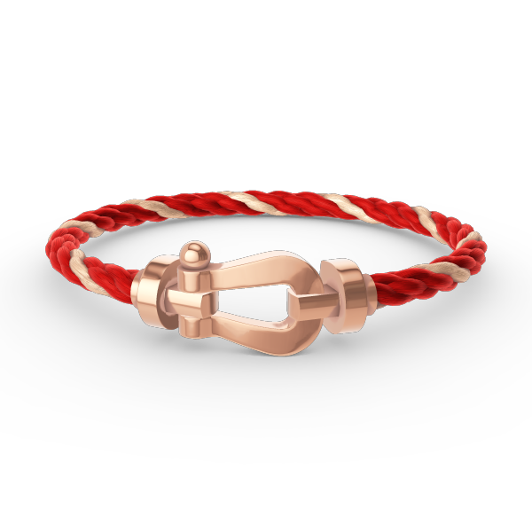 [⭐Hinora Jewelry]FORCE LARGE HORSESHOE NO DIAMOND BRACELET ROSE GOLD