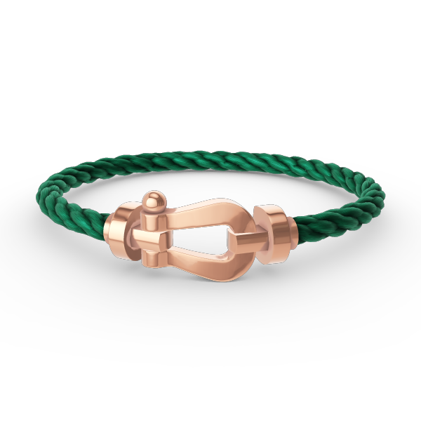 [⭐Hinora Jewelry]FORCE LARGE HORSESHOE NO DIAMOND BRACELET ROSE GOLD