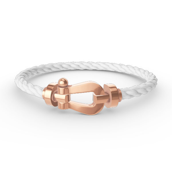 [⭐Hinora Jewelry]FORCE LARGE HORSESHOE NO DIAMOND BRACELET ROSE GOLD