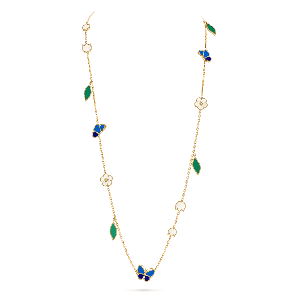 [⭐Hinora Jewelry] 26 NEW CLOVER 15 MOTIFS LUCKY NECKLACE