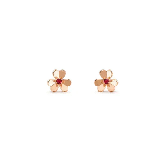 [⭐Hinora Jewelry]FRIVOLE  FLOWER PINK EARRINGS