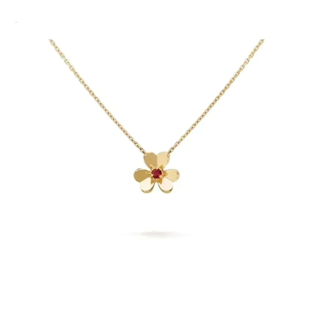 [⭐Hinora Jewelry]FRIVOLE GOLD FLOWER NECKLACE