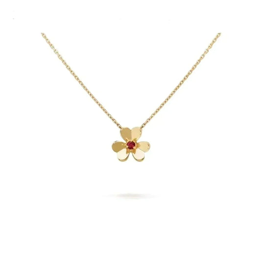 [⭐Hinora Jewelry]FRIVOLE GOLD FLOWER NECKLACE